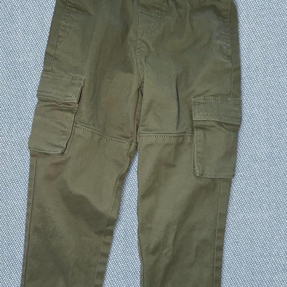 Wonder Nation Toddler Boys Olive Green Cargo Pants Size 3T